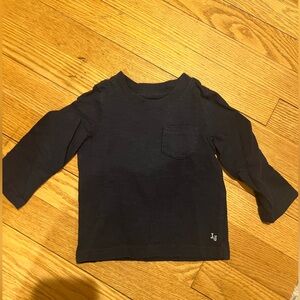 Janie & Jack Navy Long Sleeve Shirt